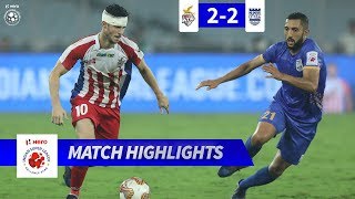 ATK 2  2 Mumbai City FC  Match 28 Highlights  Hero ISL 201920 [upl. by Adolpho]