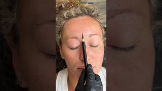 Eyebrow microblading bebrows [upl. by Ateuqram]