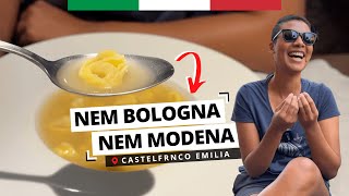 A cidade ITALIANA onde surgiu o famoso TORTELLINO  Castelfranco Emilia  Andiamo EmiliaRomagna [upl. by Henryetta433]