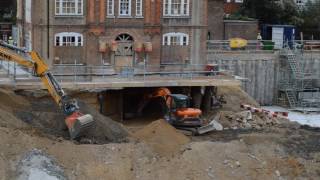 H B Allen Centre Acland Building Excavation [upl. by Gearhart]