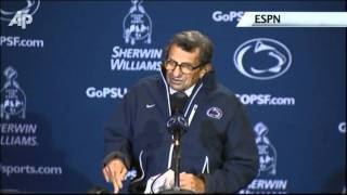 Joe Paterno Sets Record for Wins [upl. by Saile]