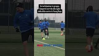 Atalanta Gasperini ritrova Kolasinac Le immagini della rifinitura [upl. by Eiltan]