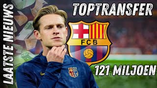 FRENKIE DE JONG GEDWONGEN OM BARCELONA TE VERLATEN SCHOKKENDE TRANSFER VAN 120 MILJOEN OP KOMST [upl. by Ainegue362]