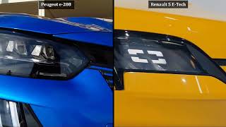 Peugeot e208 vs Renault 5 ETech [upl. by Janette891]