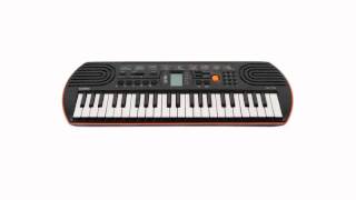 Casio SA76 Keyboard Orange [upl. by Yrred141]