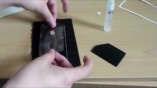 How to apply an Invisible Shield on the iPhone 4 [upl. by Landes]