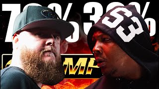 THE COTY MATCH NU JERZEY TWORK VS BIGG K  POWER MOVES [upl. by Montford150]