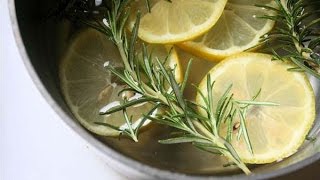 ★Make Your Home Smell Fresh With LemonRosemary Simmer Pot [upl. by Kery236]