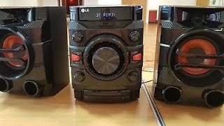 LG XBOOM 230W HiFi System Bass Test [upl. by Ayotol]