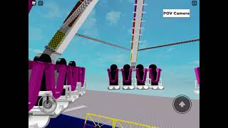 Roblox KMG freak out ride on ride POV [upl. by Enelez562]