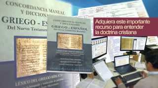 CONCORDANCIA Y DICCIONARIO GRIEGO ESPAÑOL DEL NUEVO TESTAMENTO [upl. by Joana]