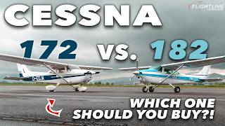 Cessna 172 VS Cessna 182 Which one is better for YOU  Indepth review [upl. by Humberto]