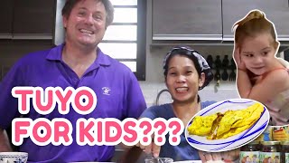 TUYO FOR KIDS Fried rice tuyo and omelet tuyo  PokLee Cooking [upl. by Lekram749]