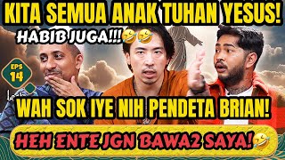 KETEMU PENDETA BRIAN HABIB JAFAR SYAHADAT ULANG🤣  LOGIN JAFAR ONAD  KRISTEN PROGRESIF eps 14 [upl. by Meirrak606]