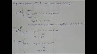 Why NMOS passes strong 0 amp PMOS passes strong 1 [upl. by Annabelle]