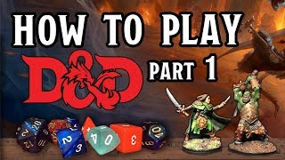 How to Play DampD part 1  A Sample Game Session [upl. by Seyer]