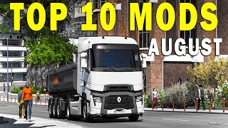 TOP 10 ETS2 MODS  AUGUST 2024  Euro Truck Simulator 2 Mods [upl. by Stew]