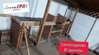 Construyendo la estructura de un quincho parrilla [upl. by Steffi]