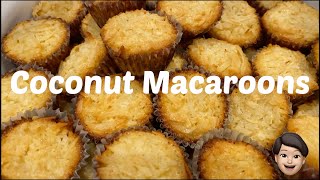 GLUTEN FREE Easy Coconut Macaroons [upl. by Primaveria]