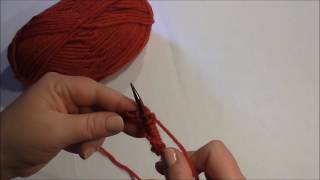 learn to knit for beginners UK [upl. by Aynot]