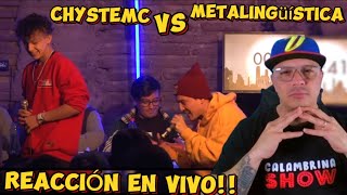 UN IDOLO Y UNA PROMESA CHYSTEMC VS METALINGUISTICA EPICO [upl. by Hairaza]