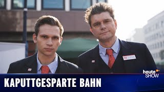 Veraltet und verspätet Lutz und Fabian machen Bestandsaufnahme bei der Deutschen Bahn  heuteshow [upl. by Flemming]