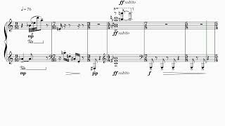 BOULEZ NOTATION 1 for Piano [upl. by Harbot158]