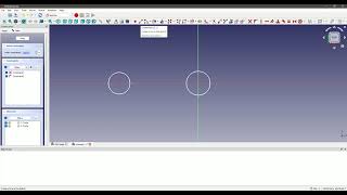 Drawing a simple sketch in Freecad  exe  1  CAD  2D  3D [upl. by Euqinna]