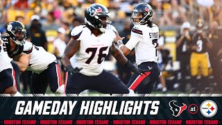 Houston Texans Top Plays vs Pittsburgh Steelers  2024 Preseason Week 1 [upl. by Wil]