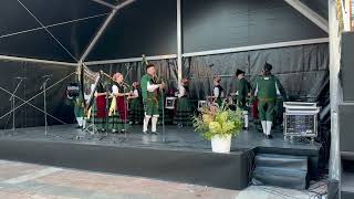 Banda de Gaitas Picos de Europa DOP Cabrales en el Festival de Cangas de Onís [upl. by Ainoval211]