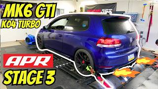 MK6 GTI Stage 3 on Dyno  Private Tour of Performance Shop [upl. by Lifton]