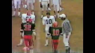 Midwest Wyo vs Cokeville Wyo high school football 1984 1A championship [upl. by Ariamat]