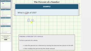 Find the Percent of a Number [upl. by Raab]