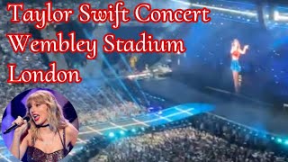 Taylor Swift Concert Wembley Stadium  London  21st June 2024 Concert  Trendy Fashion [upl. by Eram]