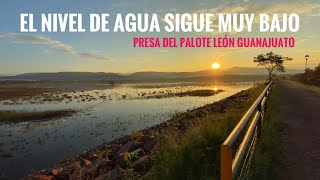 Todavía sigue muy bajo el nivel de agua de la Presa del Palote en León Guanajuato [upl. by Oloapnaig]