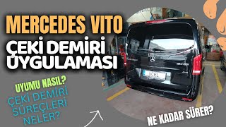 Mercedes Vito Sökülebilir Çeki Demiri uygulaması [upl. by Anina]