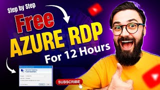 Free azure rdp  How to create free azure rdp  Microsoft azure rdp free  Free RDP 2024  Azure RDP [upl. by Eliga]