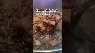 Refried beans highlightsfood foodiebeans refriedbeans plantain redbeans homemade homecook [upl. by Bixler]