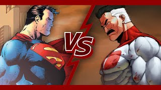 Superman Vs OmniMan Who Would Win In This Battle of Strength and Morality [upl. by Bonina]