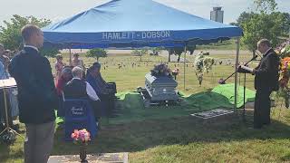 Judy Whitson graveside [upl. by Silbahc]