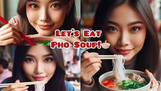 🇻🇳Let’s taste and eat Bowlful Pho Soup 12182023 [upl. by Jillana46]