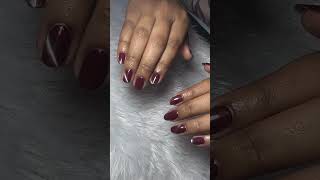 Gel Polish With Cateyes😺💅😍nailseasonsbybhoomipatel love selfcare selflove selfpampering [upl. by Box46]