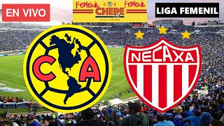 AMÉRICA FEMENIL VS NECAXA FEMENIL EN VIVO Jornada 5 liga femenil mx apertura 2024 [upl. by Lirbij]