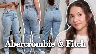 I Tried the VIRAL Abercrombie amp Fitch Curve Love Jeans [upl. by Nelyaw613]