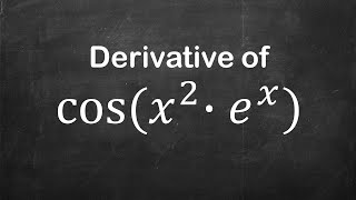 How to find derivative of cosx2  ex  Derivative of Exponential Functions [upl. by Ahsiuqat808]