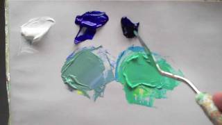 Colour mixing basics  Acrylic Colour Bias [upl. by Raskin597]