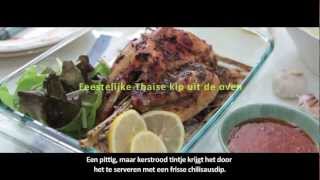 Feestelijke Thaise kip uit de oven [upl. by Eenafets245]