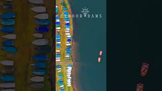 Exmoor dams dam drone explore hiking uk lake holiday exmoor paddleboarding [upl. by Neddra]