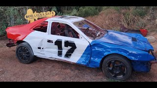 Perris Auto Speedway 17 Mini Stock Roof cam 5424 Heat amp Main [upl. by Zetnwahs]