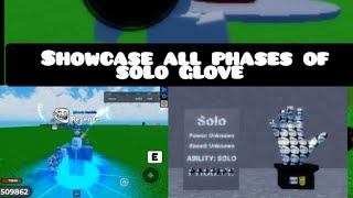 Killstreak gloves button test showcase all phases with solo glove [upl. by Nelly2]